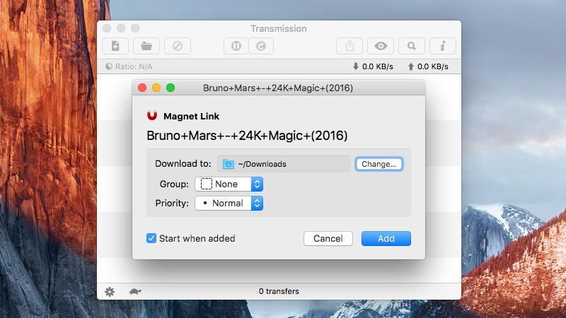 install torrent mac